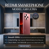 Smartphone Xiaomi Redmi 17C 5G Version Globale 6,9" 120Hz HD+ 6000mAh Charge Rapide 33W Appareil Photo 50MP Débloqué Anglais/Français