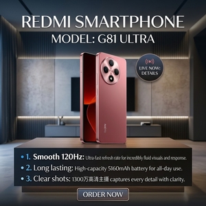 Teléfono Inteligente <span class=keywords><strong>Xiaomi</strong></span> <span class=keywords><strong>Redmi</strong></span> 17C 5G Versión Global, Pantalla HD+ de 6.9 Pulgadas y 120 Hz, Batería de 6000 mAh, Carga Rápida de 33 W, Cámara de 50 MP, Desbloqueado, Venta al por Mayor - Product Image 2