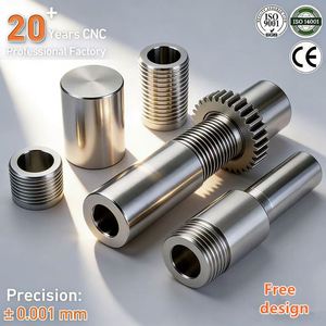 Service de fraisage CNC sur mesure pour pièces métalliques en acier inoxydable, aluminium, acier, laiton, usinage, tournage, électroérosion à fil, perçage, usine OEM - Product Image 6