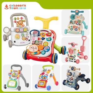 Marche-bébé multifonctionnel anti-retournement, assistant de marche, poussette jouet pour l'apprentissage précoce de la marche - Product Image 2