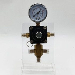 Régulateur de pression en laiton KLF03-02, 50 PSI, monophasé, pour utilisation avec du dioxyde de carbone - Product Image 4
