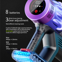 Aspirateur-balai portable à forte aspiration 2026, design cyclonique vertical avec filtre HEPA, aspirateur à main