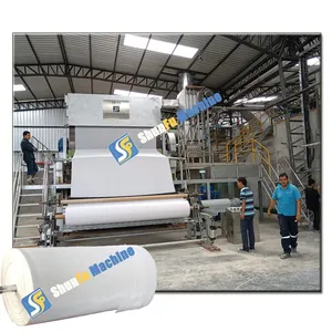 full automatic toilet tissue paper manufacturing machine with toilet roll packing