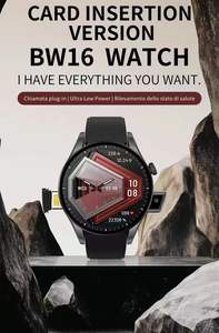 นาฬิกาอัจฉริยะ 2025 BW16 Plus พร้อมซิมการ์ด รองรับ Wifi ทั่วโลก โทรศัพท์ กล้องถ่ายรูป โทรผ่านบลูทูธ รองรับ Android และ IOS นาฬิกาสมาร์ทวอทช์สำหรับผู้ชายและผู้หญิง - Product Image 4