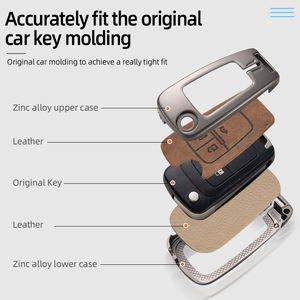 Accesorios de coche Protector de moda fundas de cuero para llaves para Chevrolet Aveo Camaro Captiva Chevy Cruze <span class=keywords><strong>Monza</strong></span> Silverado - Product Image 6