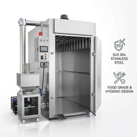 Fumoir Professionnel Commercial 100 Kg pour Viande, Poulet et Poisson