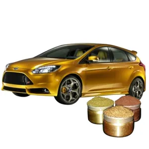 Metallic effect gold bronze powder pigment gold powder for textile printing ink printing paint and decoration