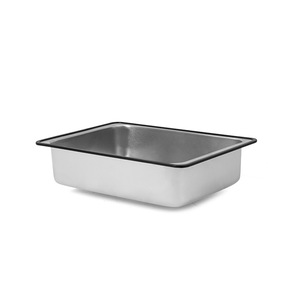 Unidad de Fregadero para Camping al Aire Libre 36x25x9cm, Lavabo de Acero Inoxidable para Verduras, Módulo de Almacenamiento de Vajilla - Product Image 2