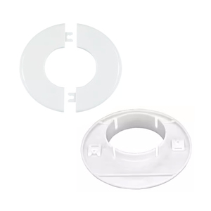 ثقب حائط بلاستيكي مزخرف لتركيب مكيف الهواء ، أحجام أداة غطاء حزام 50/63/75/، تهوية - Product Image 1