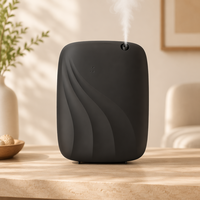 Diffuseur d'arômes électrique intelligent contrôlé par application, diffuseur d'huiles essentielles sans eau 400 ml pour la maison, la chambre à coucher, senteurs luxueuses