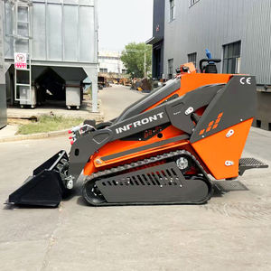 لودر ديزل صغير مدمج من إنفرونت مع محرك كوبوتا معتمد من وكالة حماية البيئة، مزود بآلة تقطيع هيدروليكية للغابات - Product Image 2
