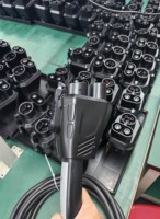 Adaptor Pengisi Daya Cepat DC Tesla ke CCS1 Viptoo DD005 IP55 Supercharge 500A 1000V untuk Mobil Listrik