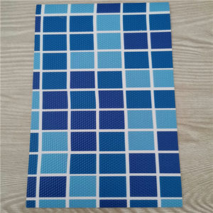 Revestimiento de vinilo para <span class=keywords><strong>piscina</strong></span> interior, material de plástico para <span class=keywords><strong>piscina</strong></span>, <span class=keywords><strong>PVC</strong></span>, color azul mosaico, 1,65 m, 1,83 m, <span class=keywords><strong>precio</strong></span> de fábrica - Product Image 3