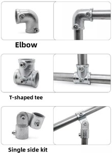 Nhà Máy Trực Tiếp Các Loại 3/4 Inch Ống Mạ Kẽm Kẹp Phụ Kiện Gang Sửa Chữa Kẹp Khung Giá Cho Ống - Product Image 6