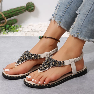 Sandalias Personalizadas con Logotipo, Chanclas de Playa Planas y Sexys para Mujer, Talla Grande, Verano - Product Image 4