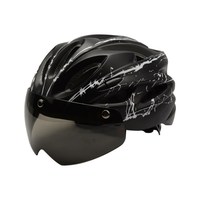 OEM & ODM – casque à lentille magnétique pour vélo, coque PC solide, visière détachable, casque de vélo