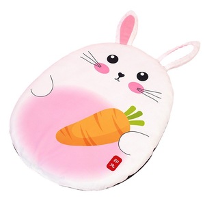 Tapis rond pour animaux de compagnie du zodiaque chinois, lit doux pour chat, tapis de sol pour chats, rembourrage en fibre de polyester, coussin de siège lavable à la main - Product Image 5