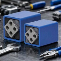 Aislador de Vibraciones de Goma Elástica Industrial, Módulo de Transmisión Mecánica, Ensamblaje de Tensión, en Stock, Alternativa a TECNIDEA