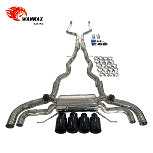 Tuyau d'échappement à soupapes de qualité supérieure pour <span class=keywords><strong>BMW</strong></span> Série 8 <span class=keywords><strong>M850i</strong></span> <span class=keywords><strong>Gran</strong></span> <span class=keywords><strong>Coupé</strong></span> N63 4.4T V8, système d'échappement Catback avec télécommande - Product Image 2