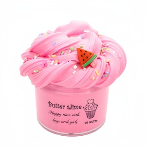 CHENXI Juguete Sorpresa de Frutas Personalizado, Kit de Slime Suave de 70/150ml, Slime de Mantequilla, Masilla Antiestrés, Juguete de Slime - Product Image 3