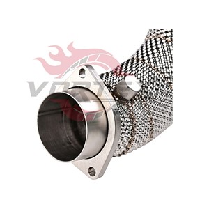 Tubo de escape con protección térmica Vortex compatible con BMW X5 G05 G30 G14 G15 G16 N63 4.4T Performance Racing Exhaust - Product Image 6