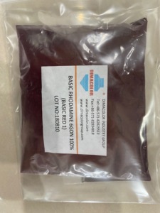 BASIC RHODAMINE HDC100%(BASIC RED 1:1)Silk,Acrylic Fiber,<strong>Wool</strong> <strong>Dyeing</strong>; Colorant for Water-base Jet Ink - Product Image 3
