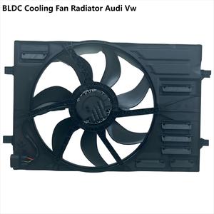 Ventilateur de refroidissement sans balais BLDC 12V Radiateur 5Q0121203DE 5Q0121203BS 5Q0121203BT 5Q0121203DC pour <span class=keywords><strong>Audi</strong></span> A3 <span class=keywords><strong>TT</strong></span> <span class=keywords><strong>Quattro</strong></span> Volkswagen E-Golf - Product Image 1