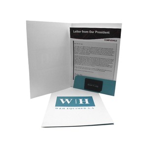 Map Presentasi Premium Kokoh Berwarna 300gsm Custom Dengan Slot Kartu yang Diperkuat Untuk Penggunaan Kantor Sehari-hari Dokumentasi Proyek - Product Image 6