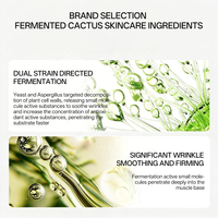 Masque facial hydratant, liftant, raffermissant et anti-âge à l'extrait de cactus bio-fermenté sans eau, très vendu, OEM