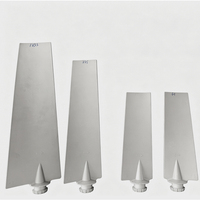 Aspas de Ventilador Axiales de Fábrica, Impulsor de Ventilación y Refrigeración de Aleación de Aluminio para Uso Agrícola, Grupo Electrógeno, Motor Diésel