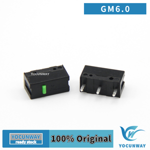 Kailh Micro switch 60 Million Times Life <strong>Gamingmouse</strong> 3Pin Black Shell Green Dot Mouse Button - Product Image 3