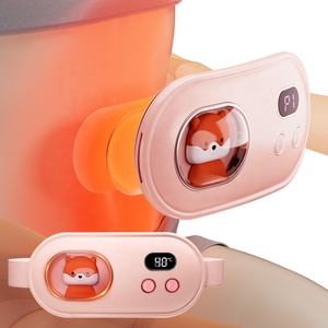 <span class=keywords><strong>Ceinture</strong></span> Chauffante et Massante Menstruelle Leercon 2026 – Dispositif Analgésique Menstruel à Vibrations Abdominales et Compresses Chaudes pour la Taille et l'Abdomen - Product Image 1