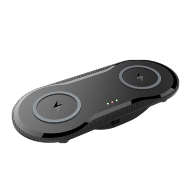 2 in 1 Dual Cell Phone Wireless Charger,15W Fast Wireless Charger
