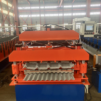 Máquina formadora de rollos de lámina corrugada para techos de 780mm