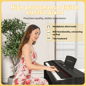 LeGemCharr Upright Piano Keyboard 88 Key <b>Midi</b> Controller Keyboard Digital Piano Digital Acoustic Piano for Sale - Product Image 2