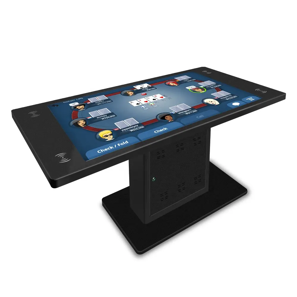 VISIGN 21.5 32 43 49 55 pouces restaurant interactif multi écran tactile café jeu table intelligente avec prix table à écran tactile