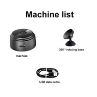 Kamera CCTV Mini A9 Harga Terjangkau Nirkabel Sensor CMOS MicroSD Sudut Lebar 120° Perekam Wifi