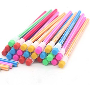 Pensil Kayu HB Bermerek dengan Set Penghapus, Cetak Kartun Promosi, Pensil Custom Cetak, Pensil Personalisasi - Product Image 6