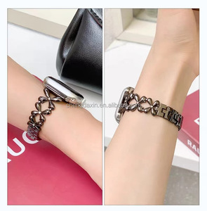 Bracelet de montre en métal pour <span class=keywords><strong>femme</strong></span> pour <span class=keywords><strong>Iwatch</strong></span> Series 11 Bracelet de remplacement pour Apple Watch 38mm 42mm <span class=keywords><strong>Bracelets</strong></span> Accessoires de montre - Product Image 5
