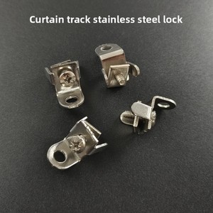 Clip de Verrouillage pour Rail de <span class=keywords><strong>Rideau</strong></span> Électrique en Acier Inoxydable Modèle S-1020 – Verrou de Positionnement au Design Moderne - Product Image 5