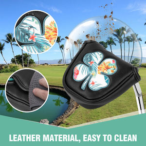 Nouvelles housses de putter magnétiques au design personnalisé, housses de clubs de golf magnétiques, housses de mallet de golf magnétiques - Product Image 3