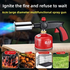 Nouveau Lance-Flammes Portable à Haute Température et Haute Pression pour Barbecue Extérieur, Modèle pour Bouteille <span class=keywords><strong>de</strong></span> <span class=keywords><strong>Gaz</strong></span> Propane - Product Image 4