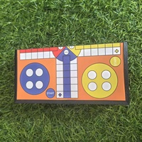 Jeu de société de voyage pliable Ludo - 19,4 mm