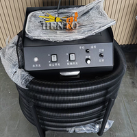 Machine de nettoyage de conduits de climatisation à arbre flexible / Machine de nettoyage de conduits