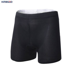 HIRBGOD – sous-vêtements de cyclisme en maille de Polyester pour <span class=keywords><strong>homme</strong></span>, culotte d'équitation à coussin de Gel 3d, sous-vêtement de vélo respirant - Product Image 3