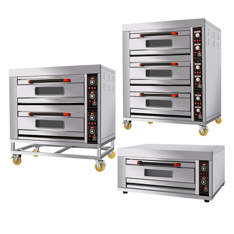 Oven Manufacturer Commercial 3 deck 6 trays Oven Gas Bakery Oven Prices for sale