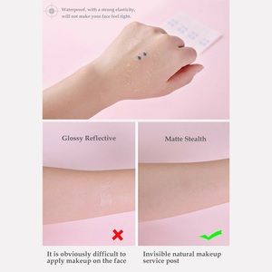 120 pièces de rubans invisibles en forme de V pour le <span class=keywords><strong>visage</strong></span>, autocollants pour le <span class=keywords><strong>visage</strong></span>, <span class=keywords><strong>bandes</strong></span> de lifting pour un <span class=keywords><strong>visage</strong></span> magnifiquement affiné - Product Image 5