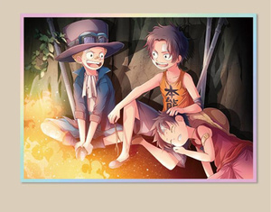 (Sin Base) Figura de Acrílico de Luffy y Zoro de One Piece, <span class=keywords><strong>Manga</strong></span> Japonés, Soporte de Exhibición, Adorno, Tarjeta Fotográfica, Tablero Shikishi - Product Image 6