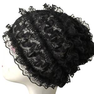 Gorro de Encaje Musulmán para Mujer YASEEN, Pañuelo Islámico para la Cabeza, Gorro Turbante Transpirable y Ecológico, Apto para Todas las Estaciones - Product Image 1