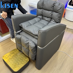 Sillón de Lavado de Cabello Eléctrico KISEN en Oferta, Silla Reclinable para Salón de Belleza con Lavabo Oculto Ajustable, Cama de Lavado de Cabello - Product Image 2